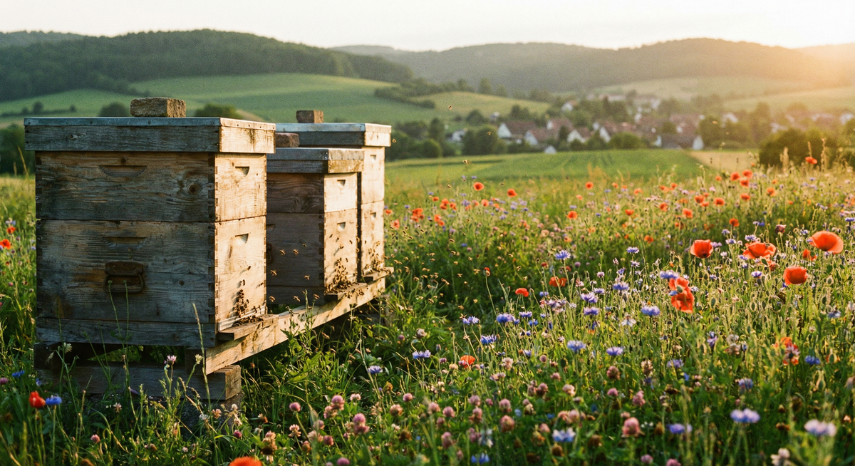 Bienenstand Wiese